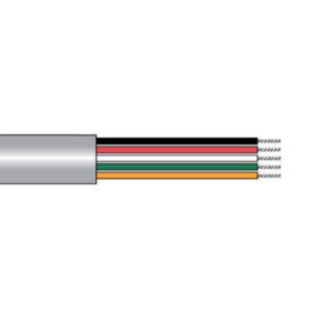 22 AWG, Multi-conductor Electronic Cable, 5 Conductor, Unshielded, Gray ...